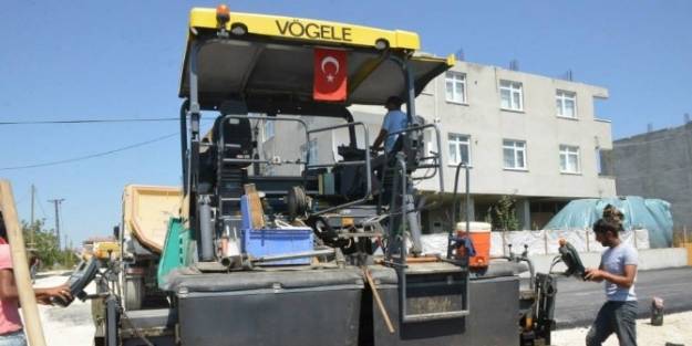 Kapaklı'da Asfaltlama Çalişmalari Sürüyor