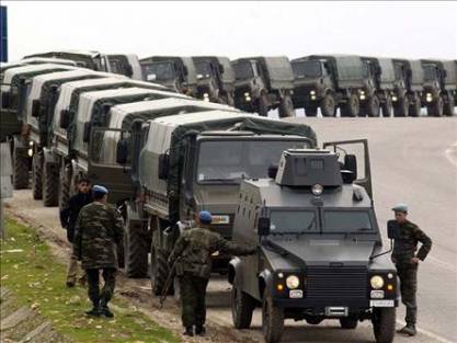 Askeri konvoya saldırı!