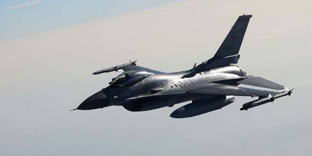 F-16'lar Suriye sınırında