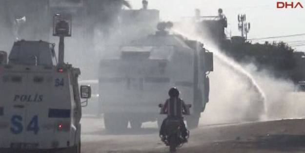 Adana karıştı! TOMA'lı müdahale