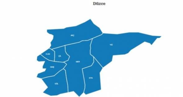 Düzce'de kazanan belli oldu
