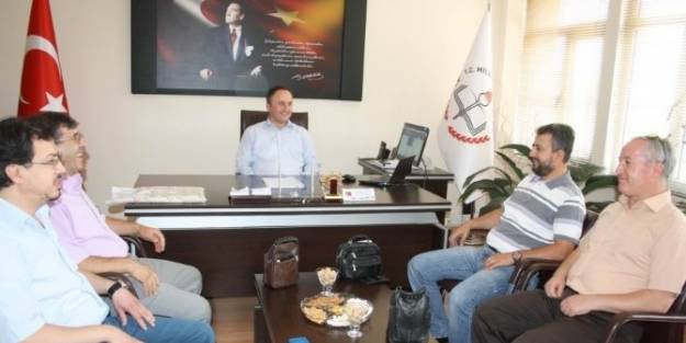 Müdür Coşkun Esen'e Tebrik Ziyareti
