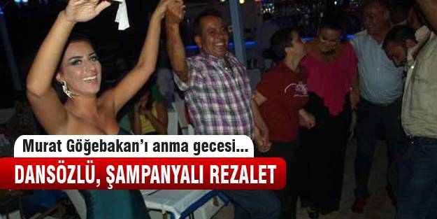 Murat Göğebakan'ı anma gecesinde skandal