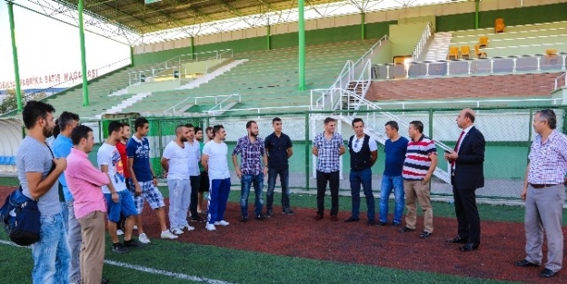 Şehitkamilli Sporculara Moral Ziyareti