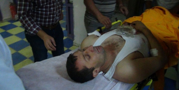 Habere giden muhabir vuruldu