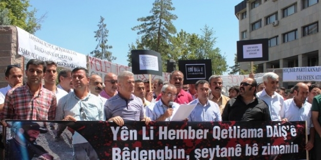 58 Stk’dan Işid’e Protesto