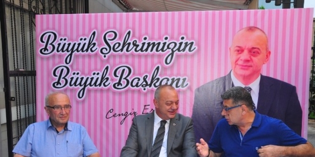 Başkan Ergün İş Adamları İle Kahvaltıda Bir Araya Geldi