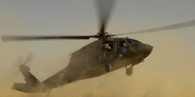 Milletvekilinin helikopteri düştü!