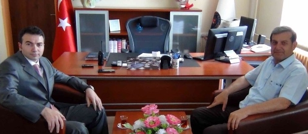 Başkan Özkan’dan Yeni Emniyet Müdüre Hayırlı Olsun Ziyareti
