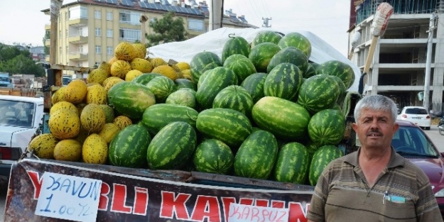 Seydişehir’de Karpuz Ve Kavun Yüz Güldürdü
