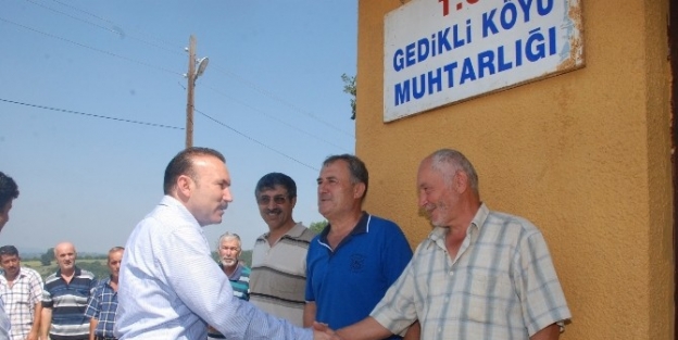 Başkan Doğan, Köylülere Teşekkür Etti