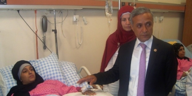 Muzaffer Yurttaş Gazze Ve Azerbaycanlı Hastaları Ziyaret Etti