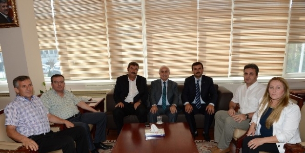 Enerji Verimliliği Derneği Edirne Şubesi Vali Dursun Ali Şahin’i Ziyaret Etti