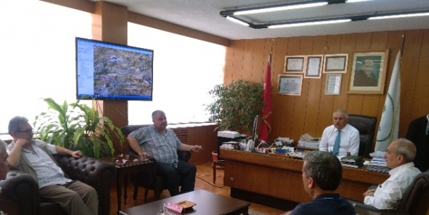 Başkan Kıymaz, Dsi 20.bölge Müdürü Mevlüt Aydın’ı Ziyaret Etti