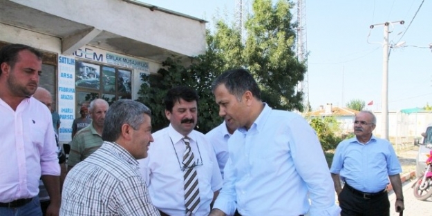 Tekirdağ Valisi Yerlikaya Mahalle Ziyaretlerine Devam Ediyor