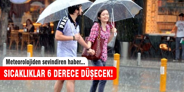 Meteorolojiden yağışlı hava müjdesi