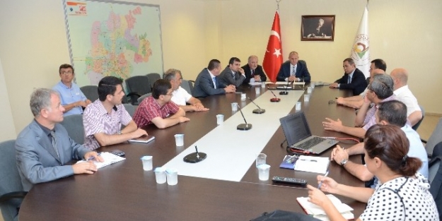 Başkanlar Dergaz İçin Masaya Oturdu