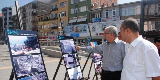 İzmit Belediyesi 17 Ağustos’u Fotoğraflarla Andı