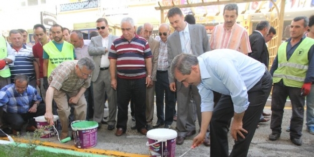 Yozgat Sürmeli Şenlikleri Kaldırım Boyama İle Başladı