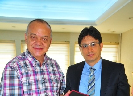 Özdemir’den Başkan Ergün’e Veda Ziyareti