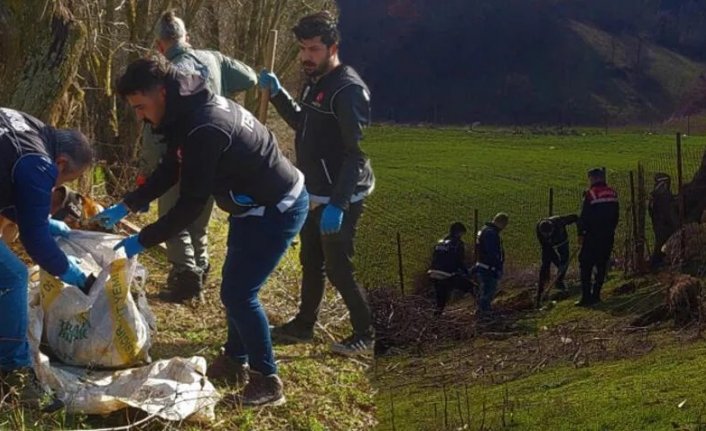 Köyden adeta esrar fışkırdı: 31,5 kilo