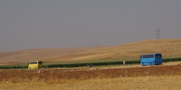 Gaziantep’ten Getilen Suriyeliler Nusaybin’de Kampa Yerleştirildi