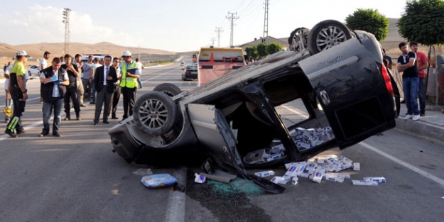 Kaçakçılar polisle tartıştı