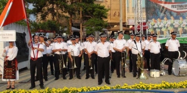 Edirne Belediye Bandosu Romanya’daydı
