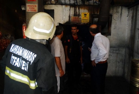 Metal fabrikasında korkunç patlama!