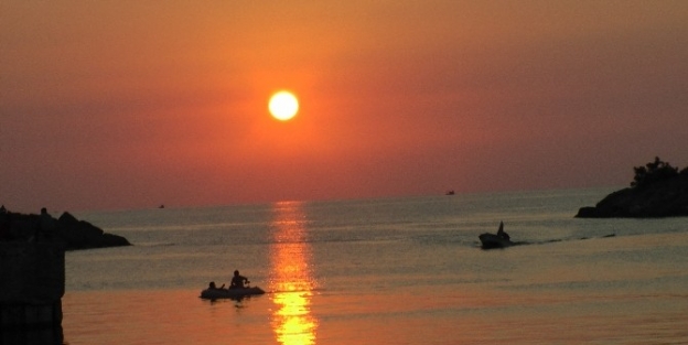 Akçakoca’da Bir Yaz Akşamı Gün Batımı