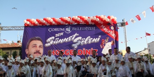 Çorum Belediyesi’nden Sünnet Şöleni