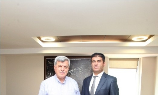 Kocaeli Vergi Dairesi Başkanı Coşkun Başkan Karaosmanoğlu’nu Ziyaret Etti