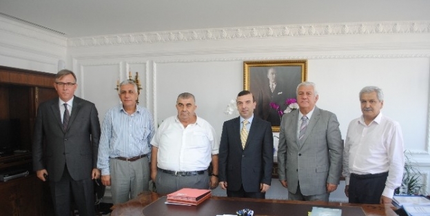İesob’den Engin’e Nezaket Ziyareti