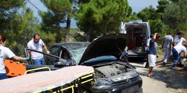 Takla Atan Kadın Sürücü İle Annesi Ölümden Döndü