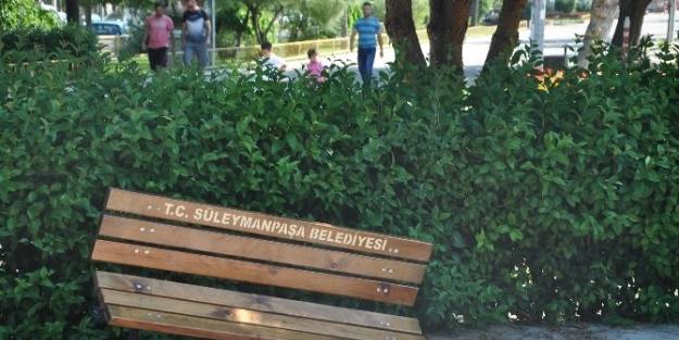 Süleymanpaşa Sahildeki Bankları Kırdılar