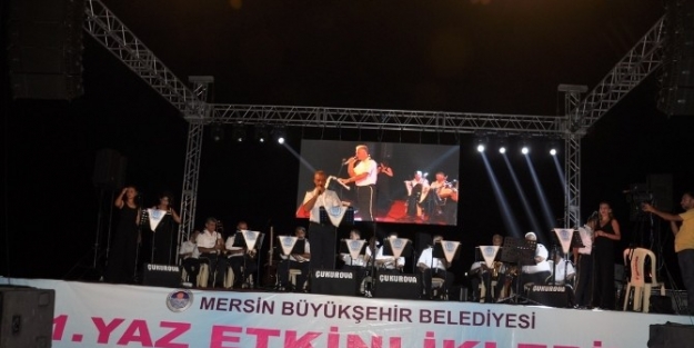 Mersin Büyükşehir Belediyesi Kent Orkestrası Anamur’da Konser Verdi