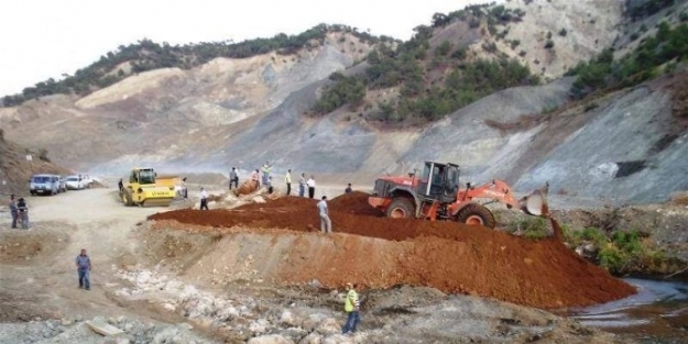 Çetintepe Baraj İnşaatinda Önemli Aşama