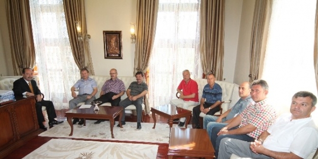 Tuncaspor Kulübü’nden Edirne Belediye Başkanı Gürkan’a Ziyaret