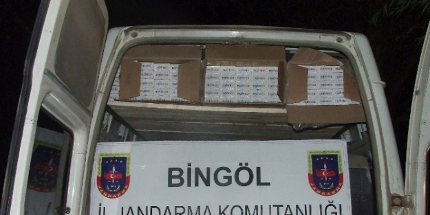 Bingöl’de 41 Bin Paket Kaçak Sigara Yakalandı