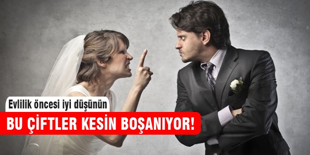 Bu çiftler kesin boşanıyor!