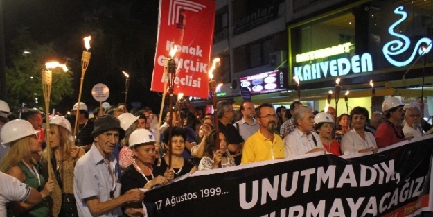 İzmir’de Depreme Duyarlılık Yürüyüşü