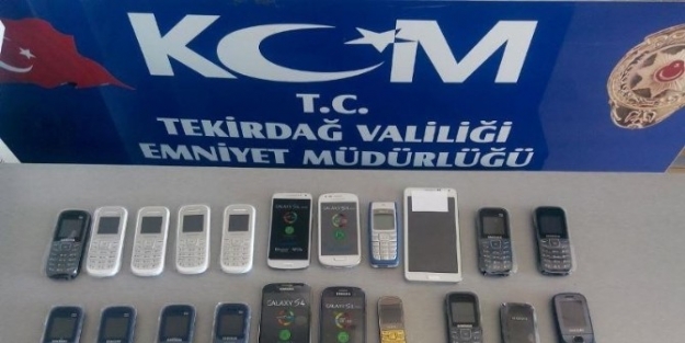 Tekirdağ’da 41 Kaçak Telefon Ele Geçirildi