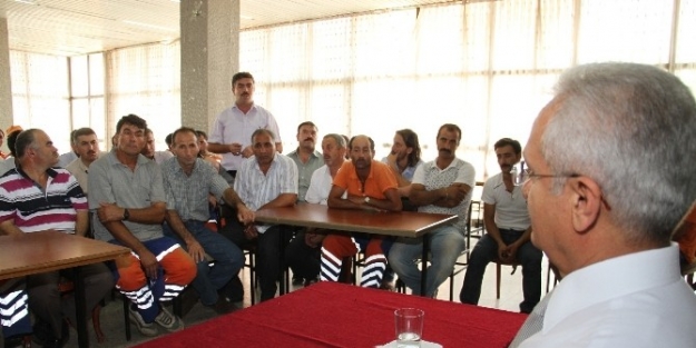 Başsoy Temizlik İşleri  Personeliyle Toplantı Yaptı