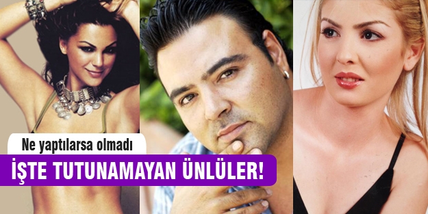 Tutunamayan ünlüler!