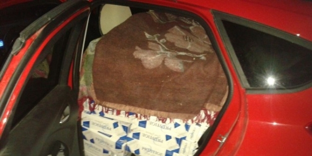 Erzurum’da 4 Bin Paket Kaçak Sigara Ele Geçirildi