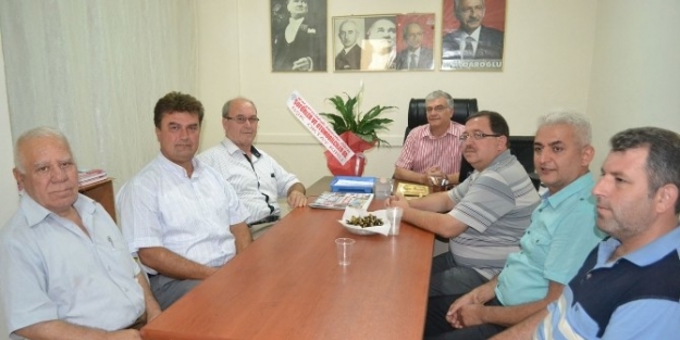 Chp İlçe Başkanına Hayırlı Olsun Ziyareti