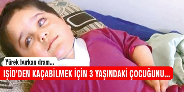 3 yaşındaki Ezidi çölün ortasında kaldı