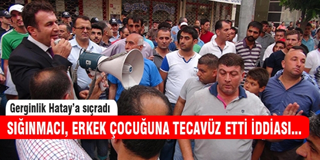 Suriyeli sığınmacıdan tecavüz iddiası