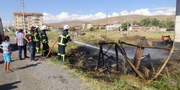 Aksaray’da Yangın Paniği