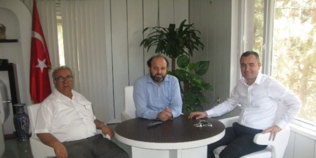 Ceylanpınar Kaymakamı Sarı’dan Müftü Acık’a Veda Ziyareti